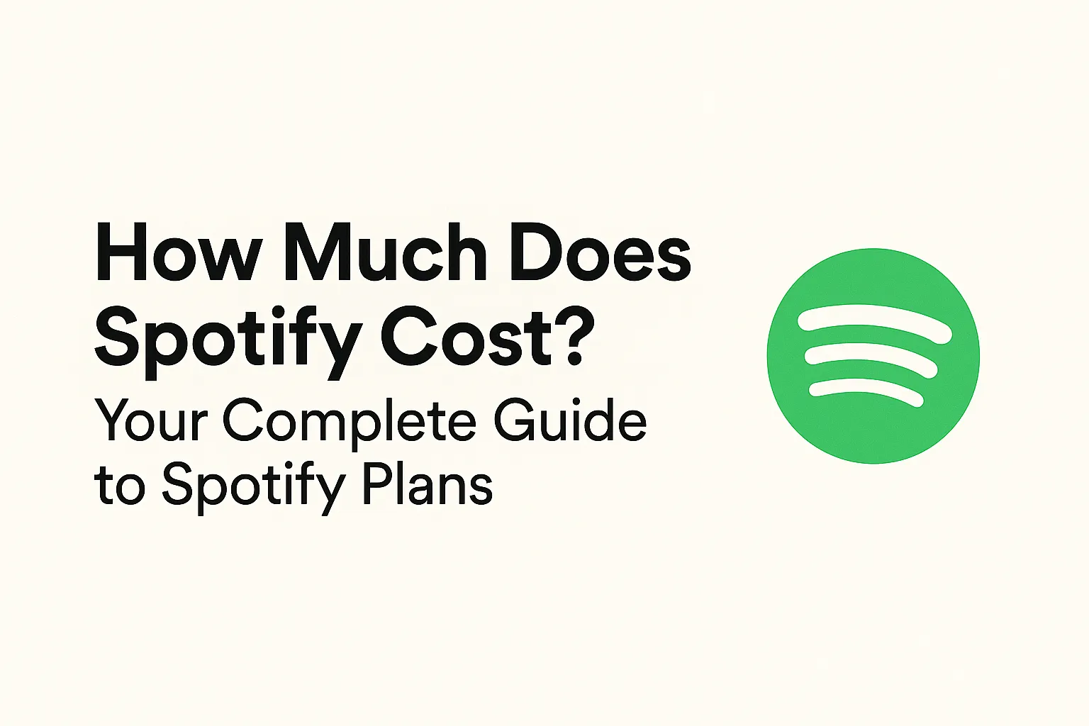 how much does spotify cost